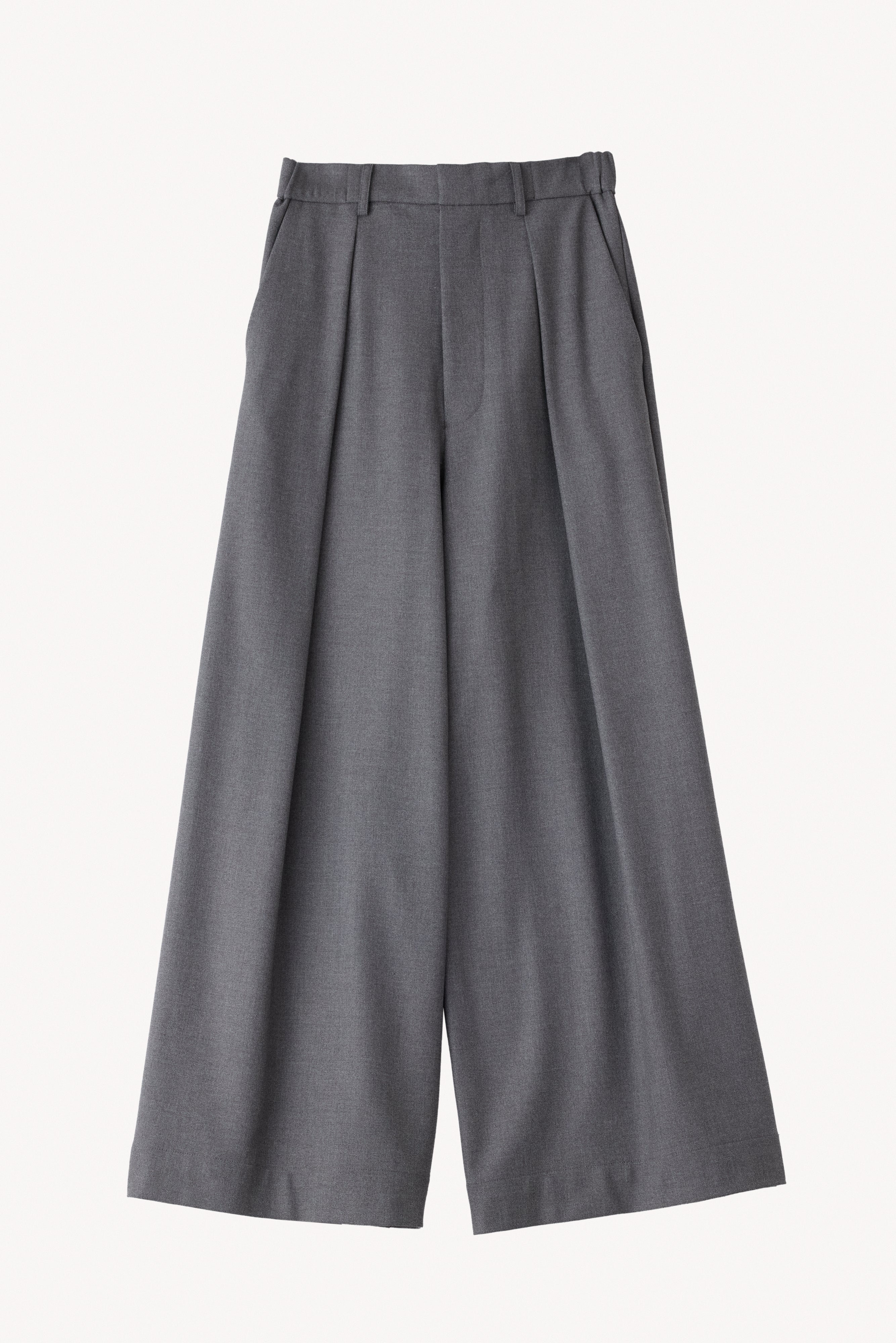 【GRAY】Wide Silhouette パンツ