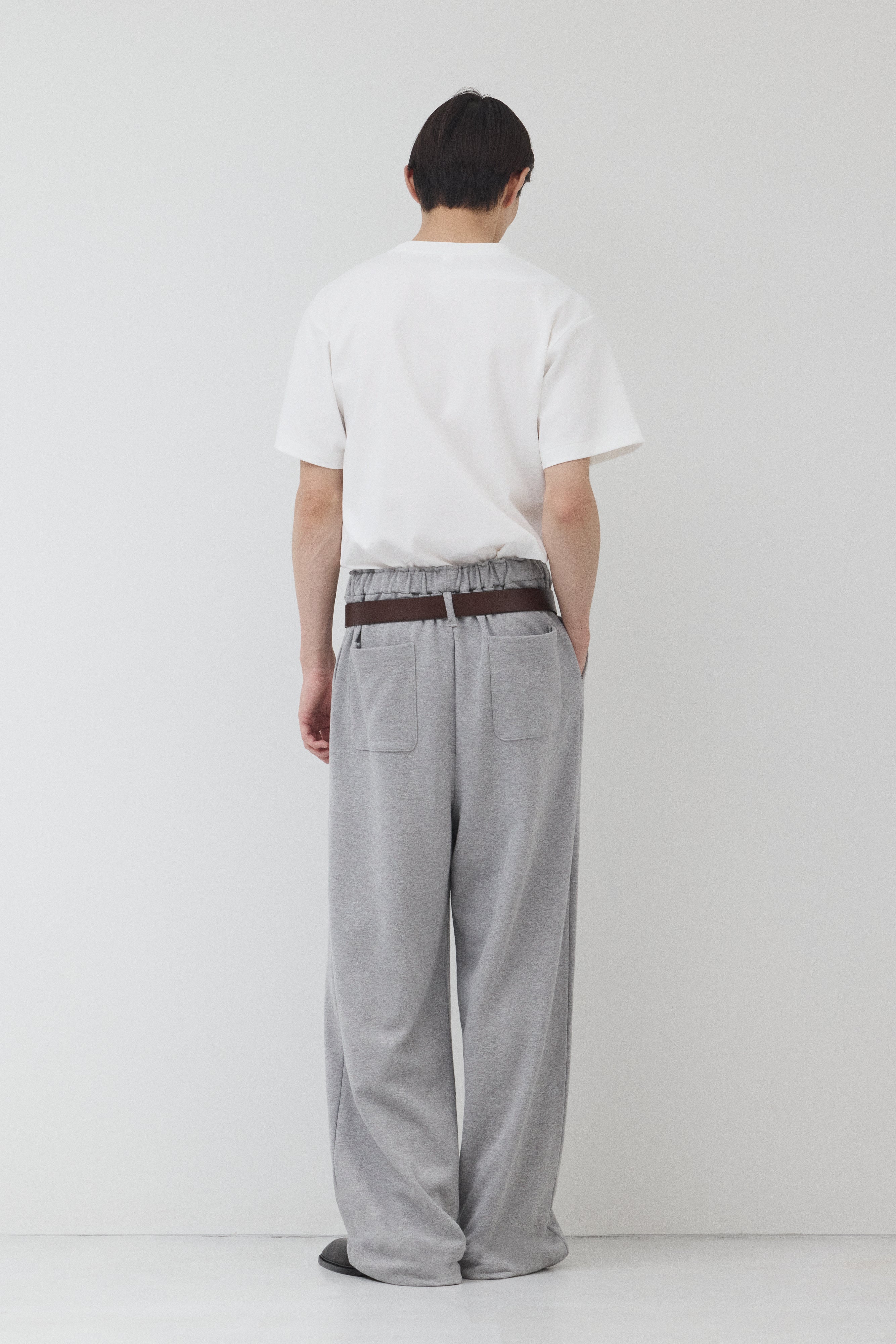 【GRAY】Pure Cotton スウェットセットアップ