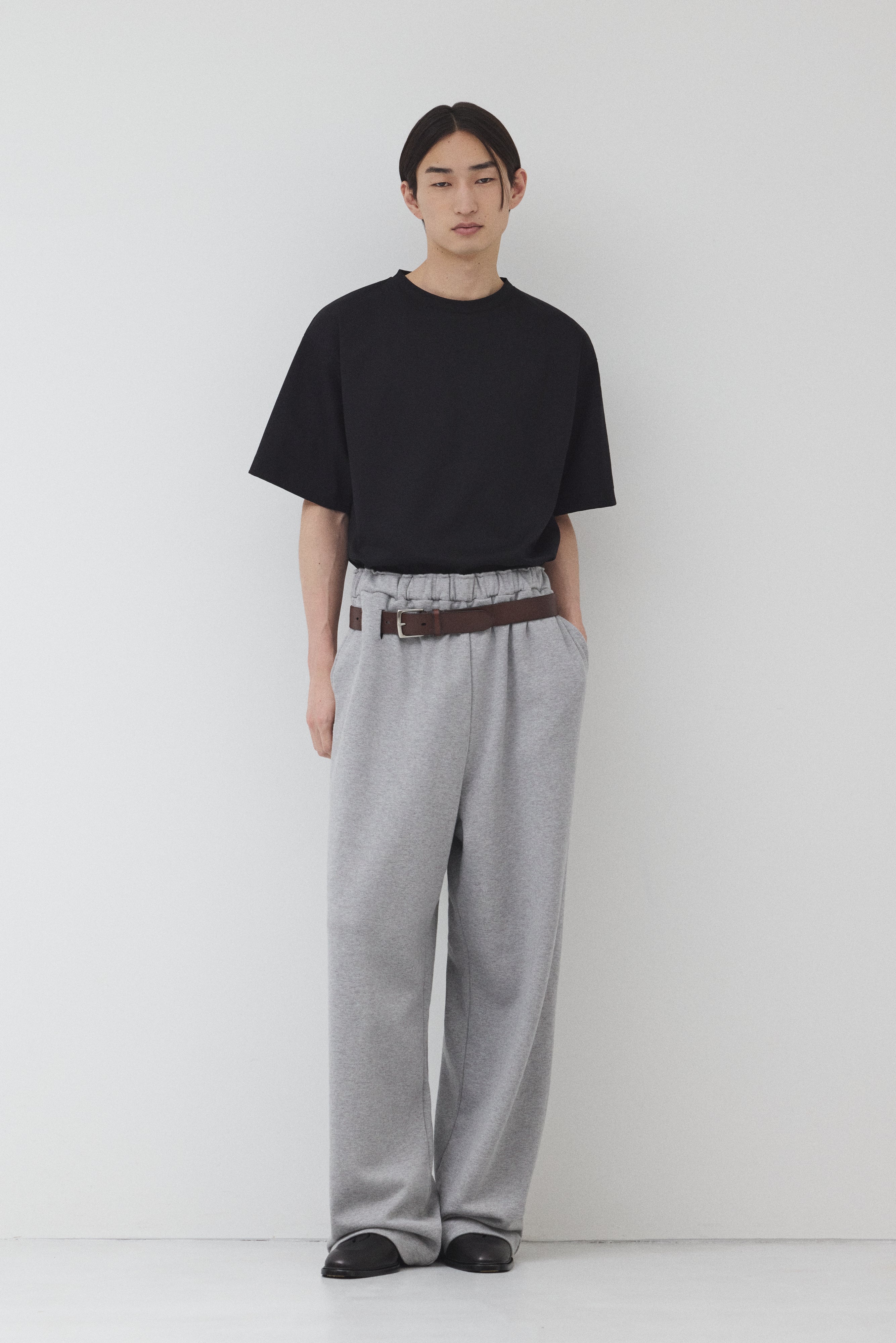 【GRAY】Pure Cotton スウェットセットアップ