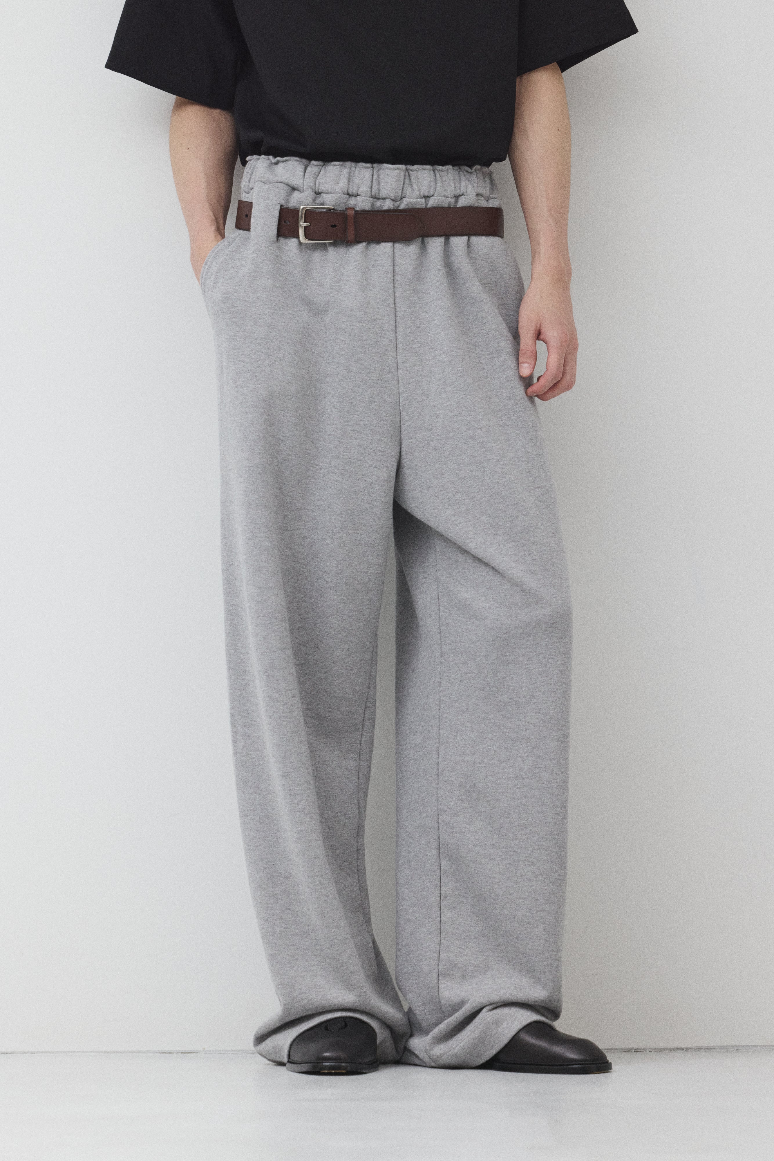 【GRAY】Pure Cotton スウェットセットアップ