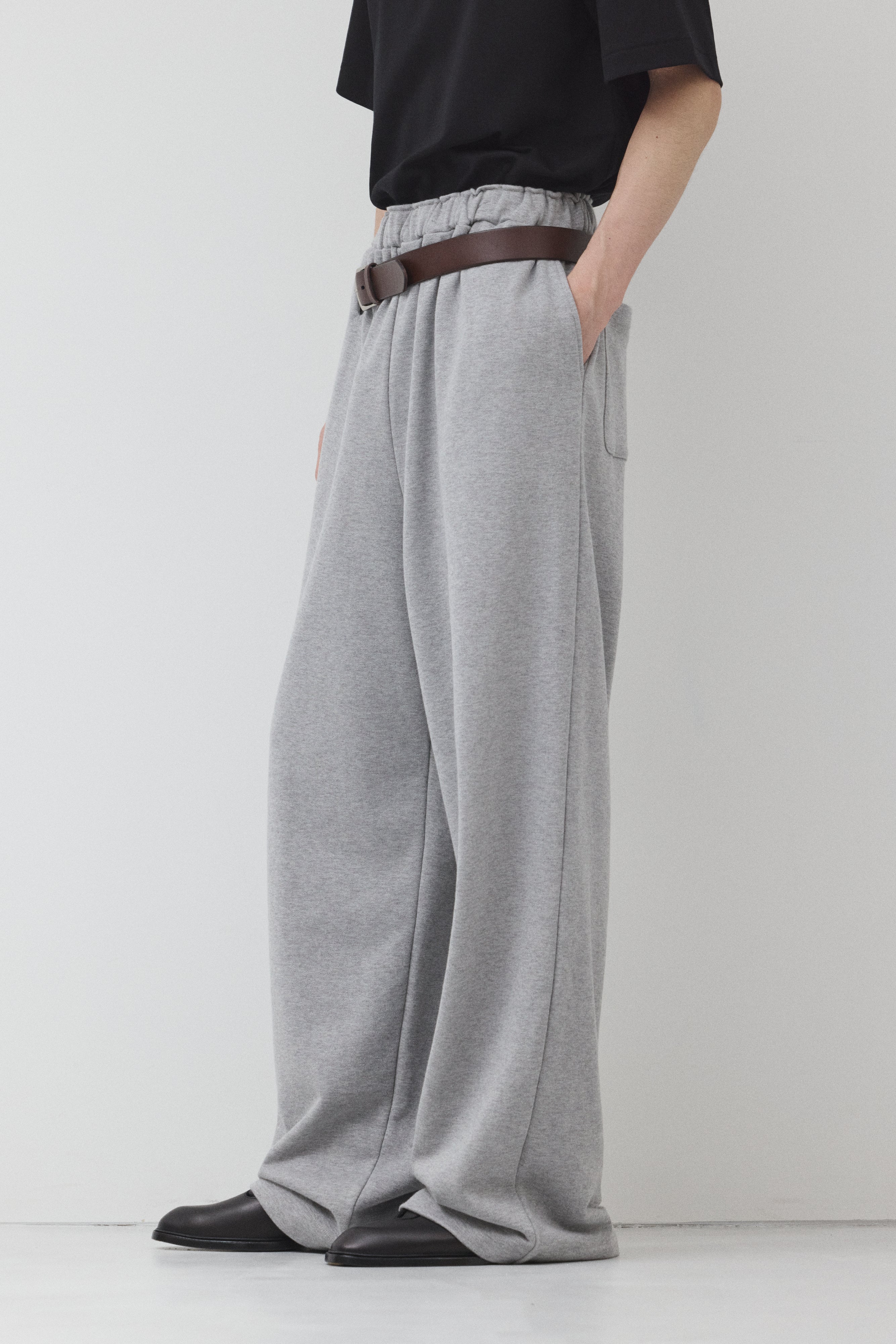 【GRAY】Pure Cotton スウェットセットアップ
