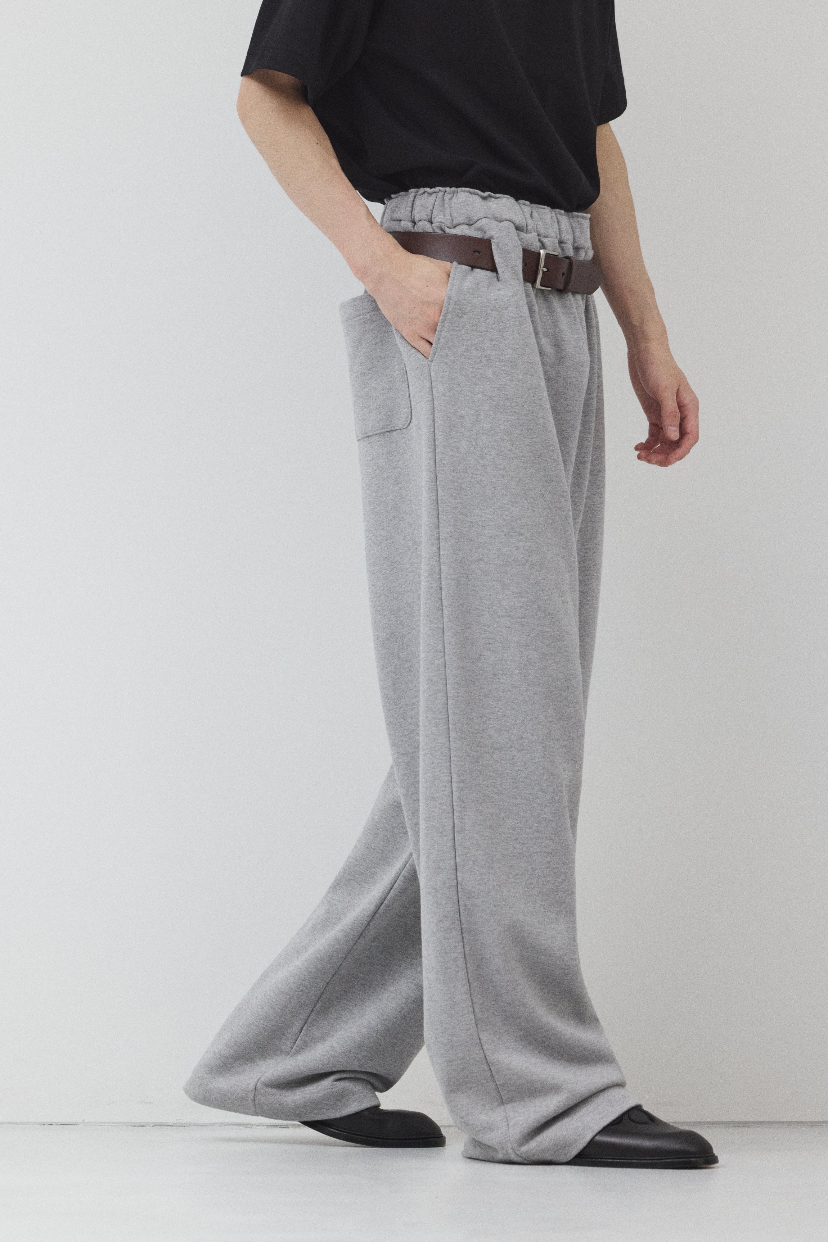 【GRAY】Pure Cotton スウェットセットアップ