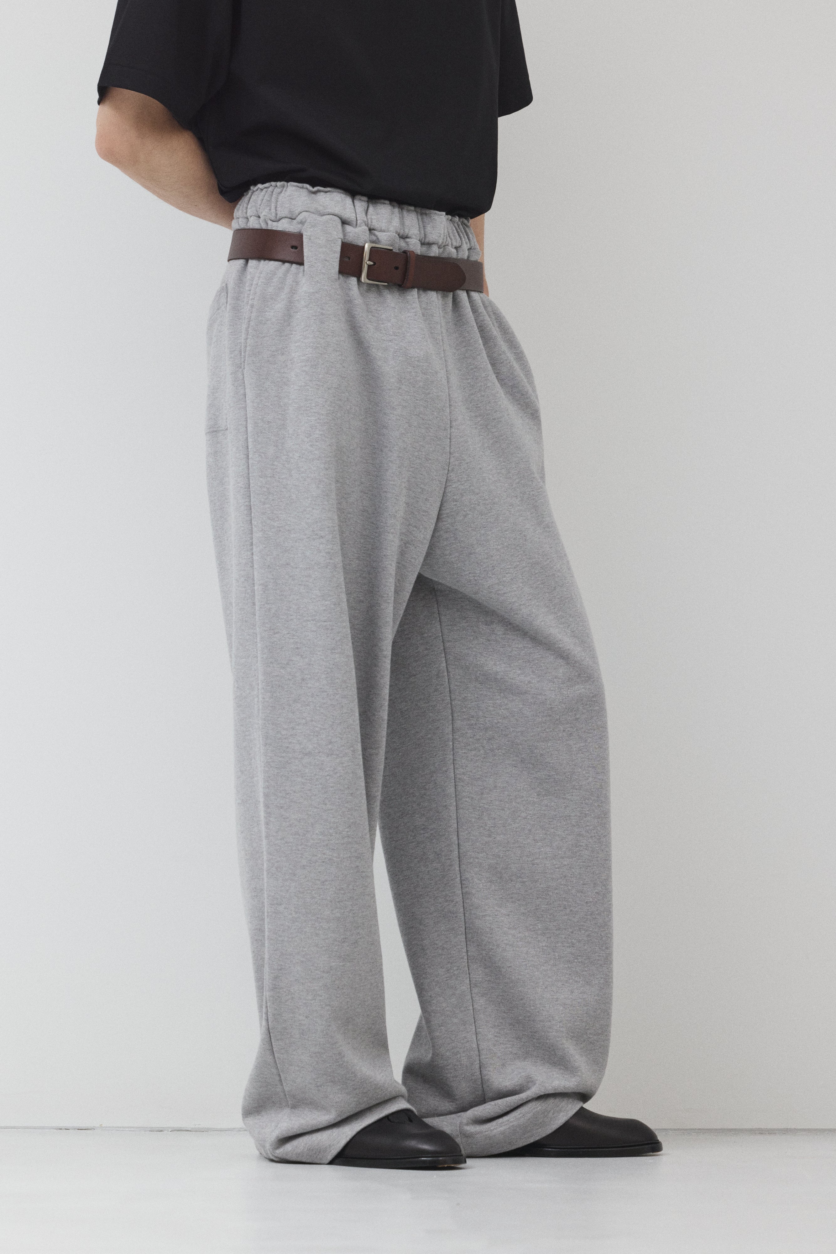 【GRAY】Pure Cotton スウェットセットアップ