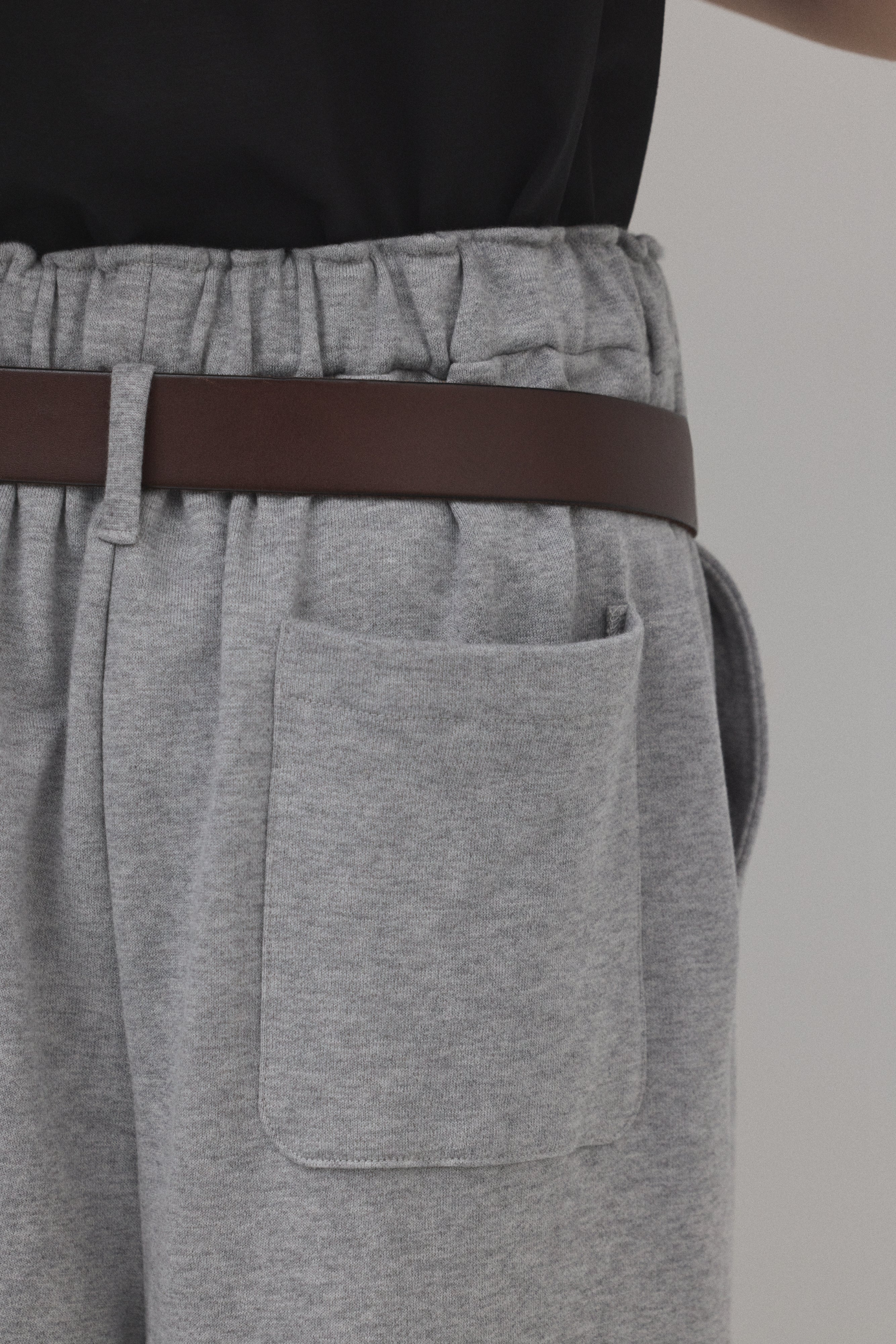 【GRAY】Pure Cotton スウェットセットアップ