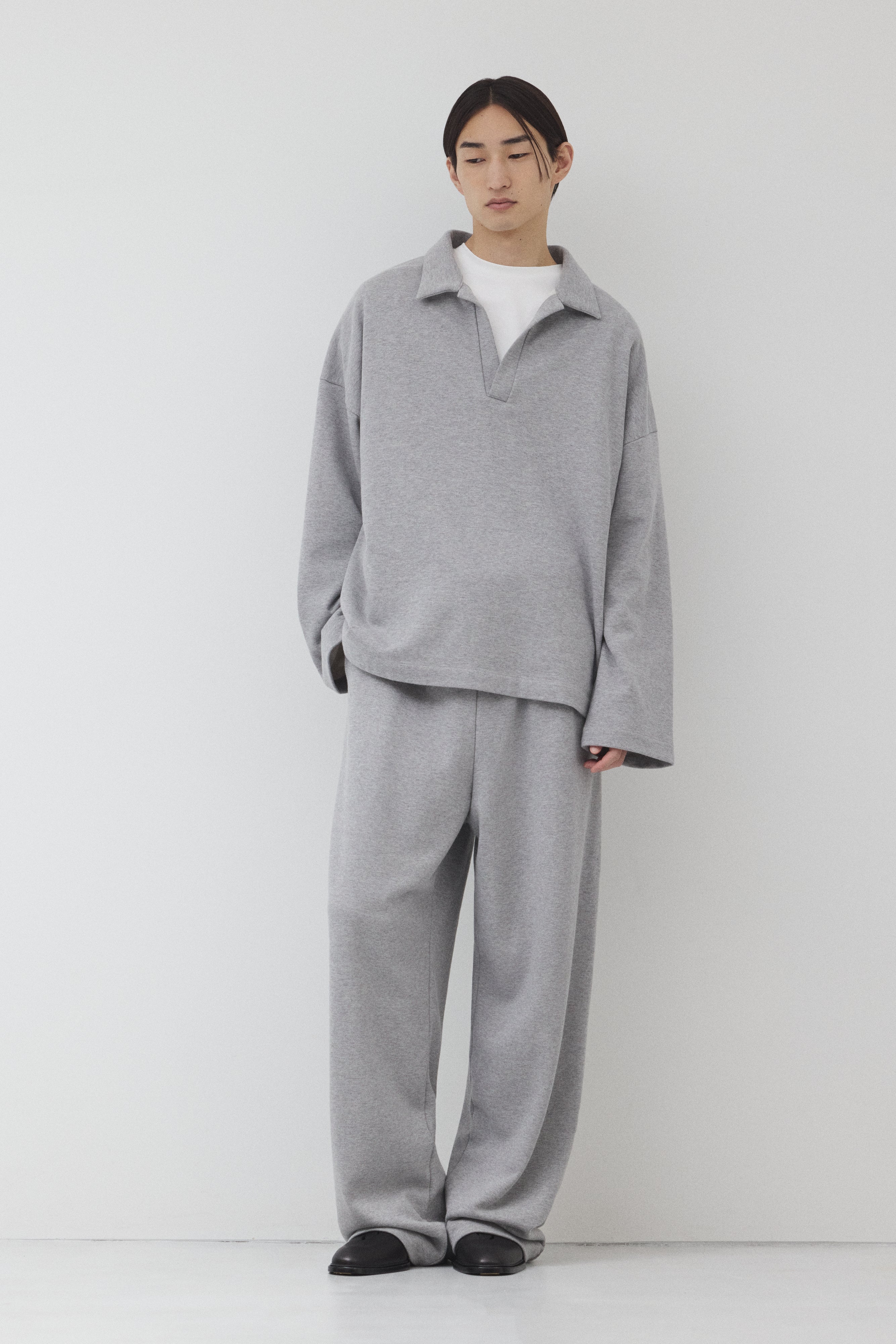 【GRAY】Pure Cotton スウェットセットアップ