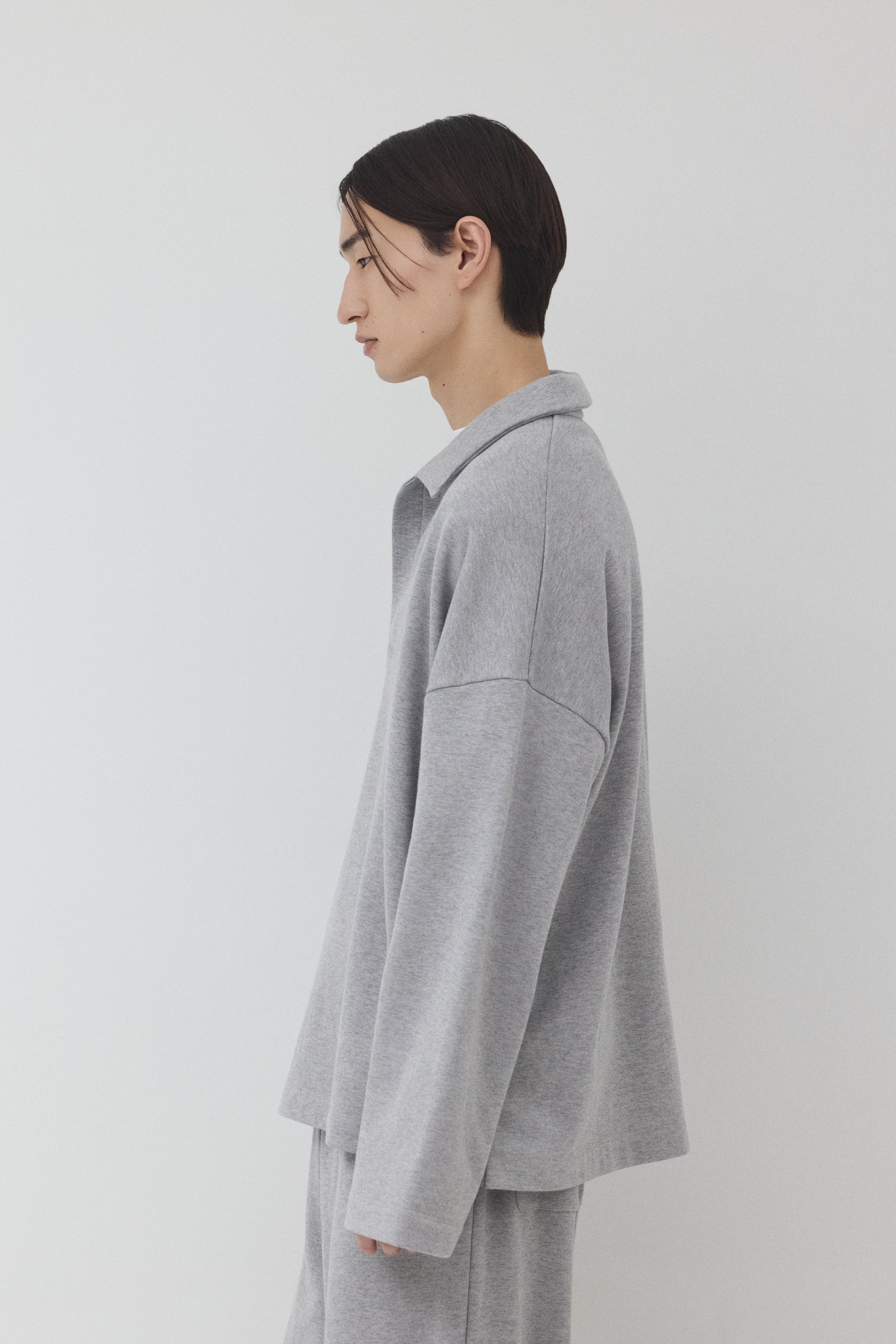 【GRAY】Pure Cotton スウェットセットアップ
