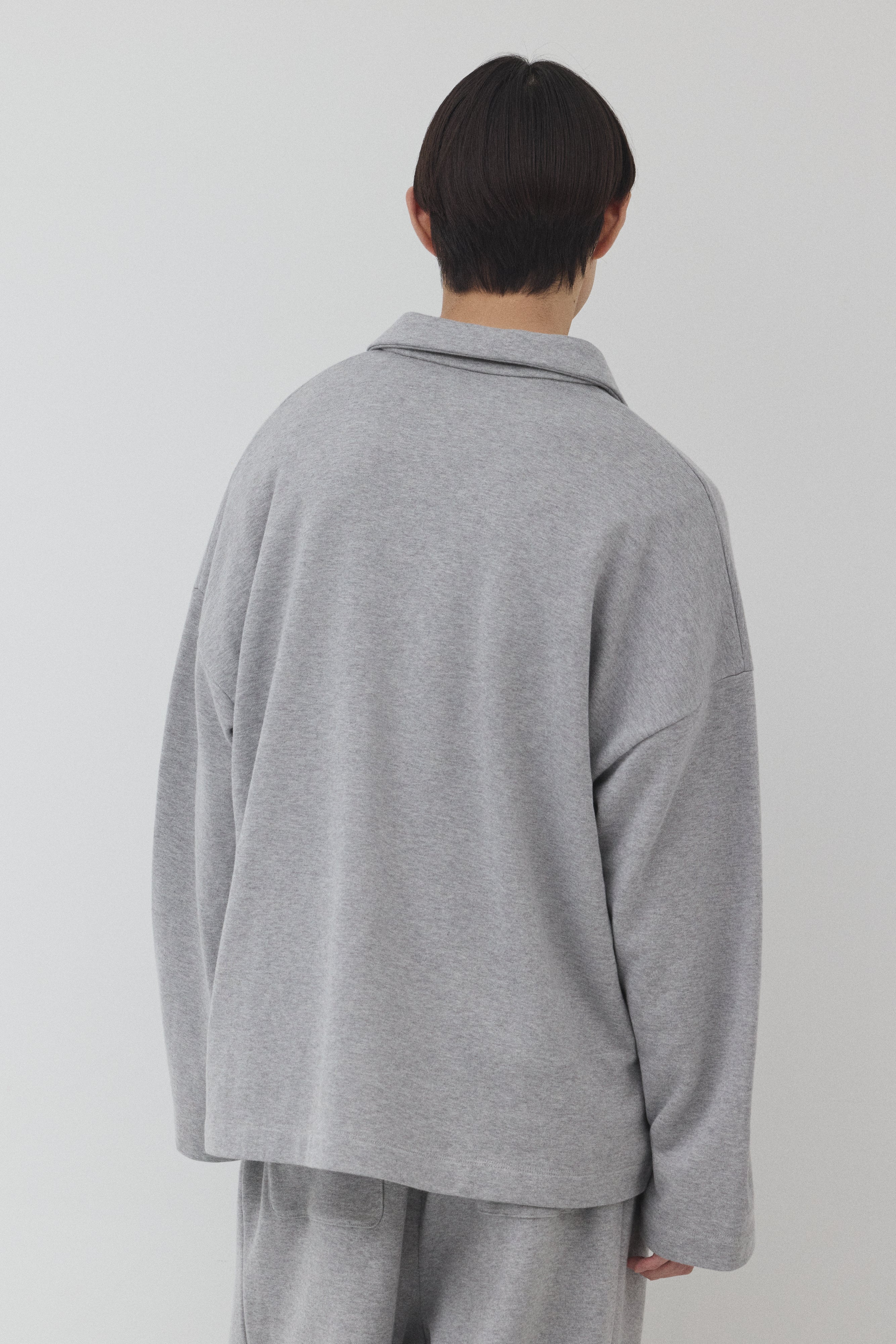 【GRAY】Pure Cotton スウェットセットアップ