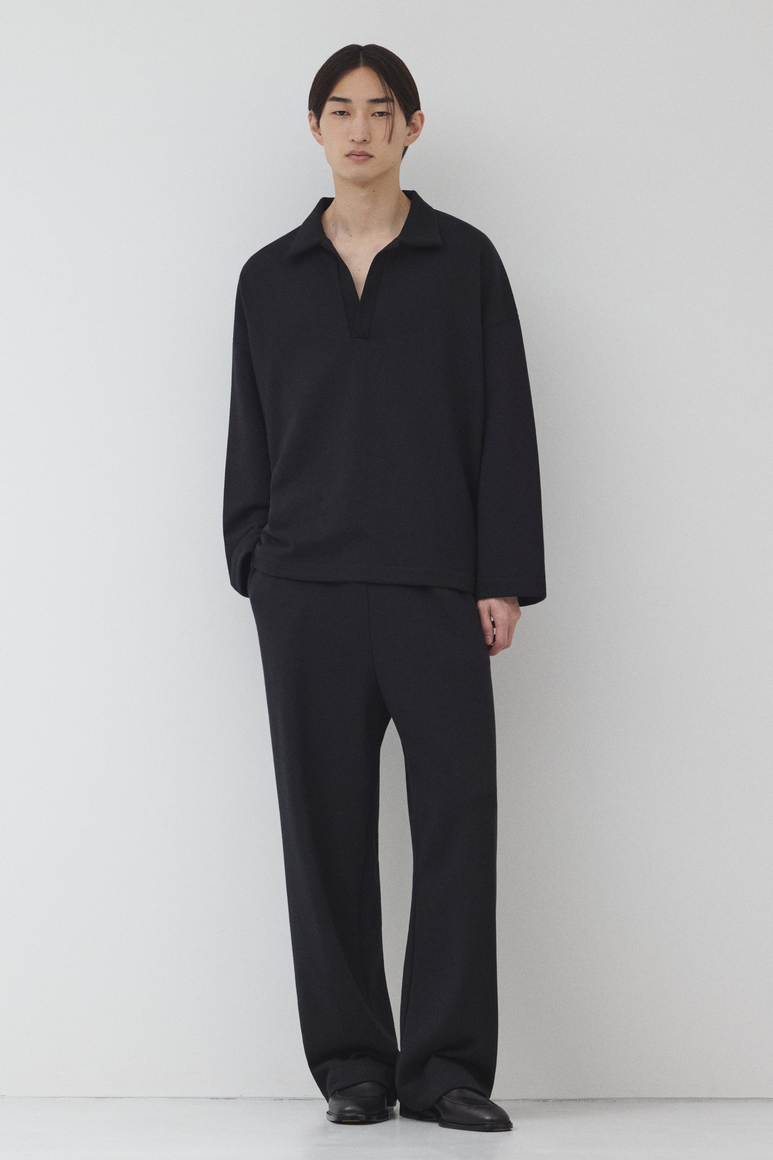 【BLACK】Pure Cotton スウェットセットアップ