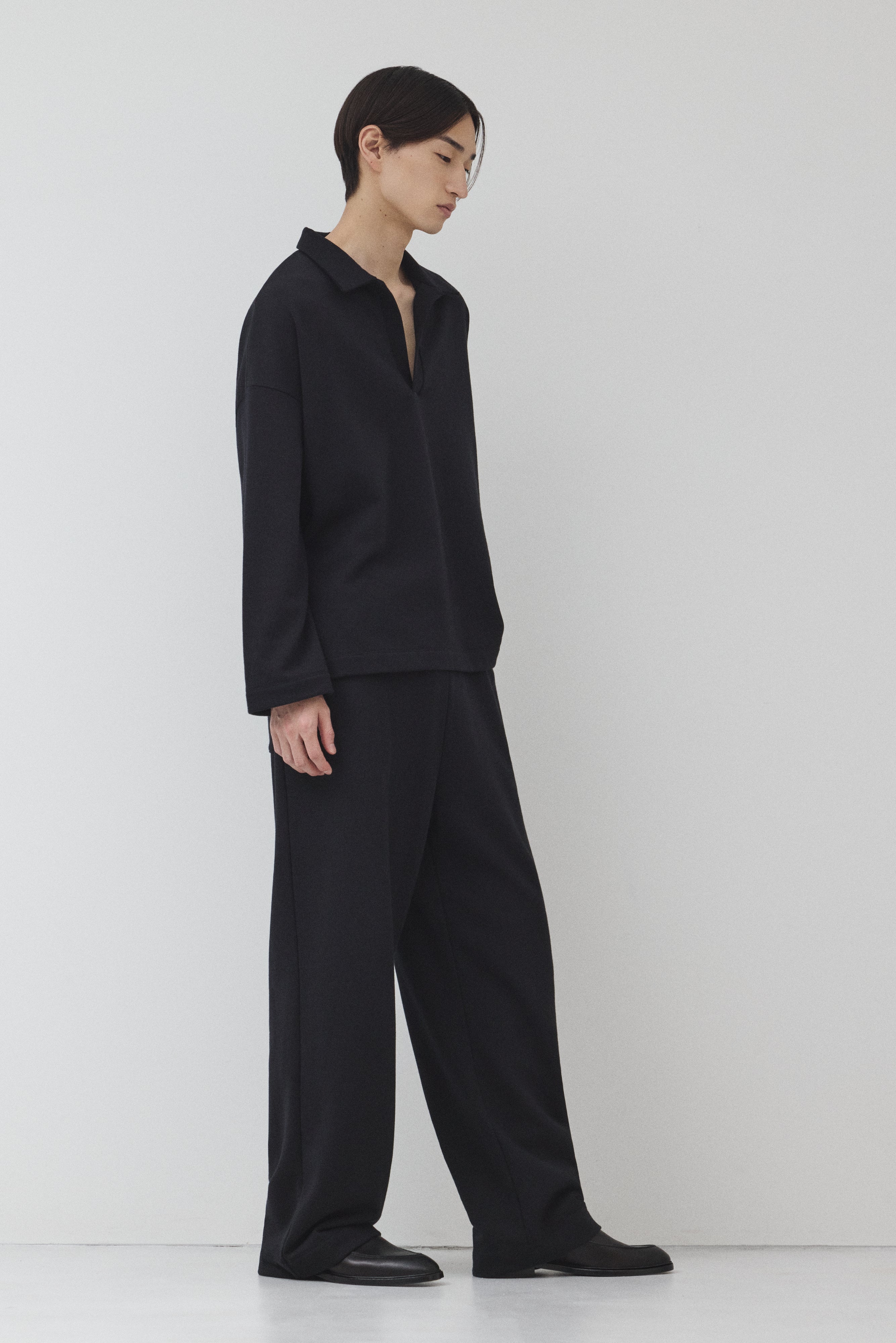 【BLACK】Pure Cotton スウェットセットアップ