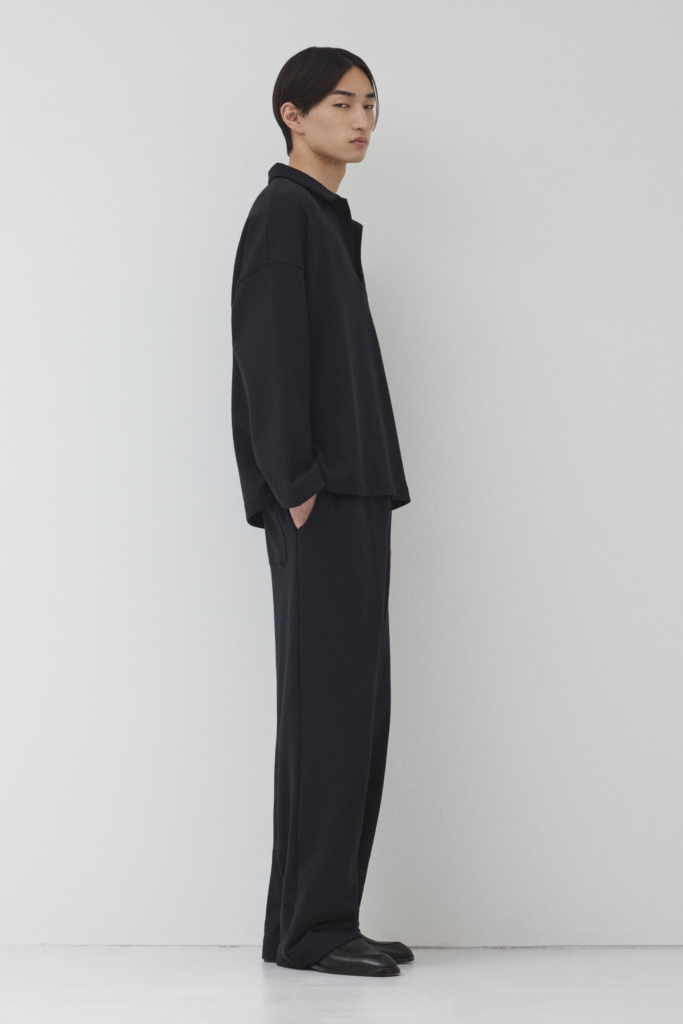 【BLACK】Pure Cotton スウェットセットアップ