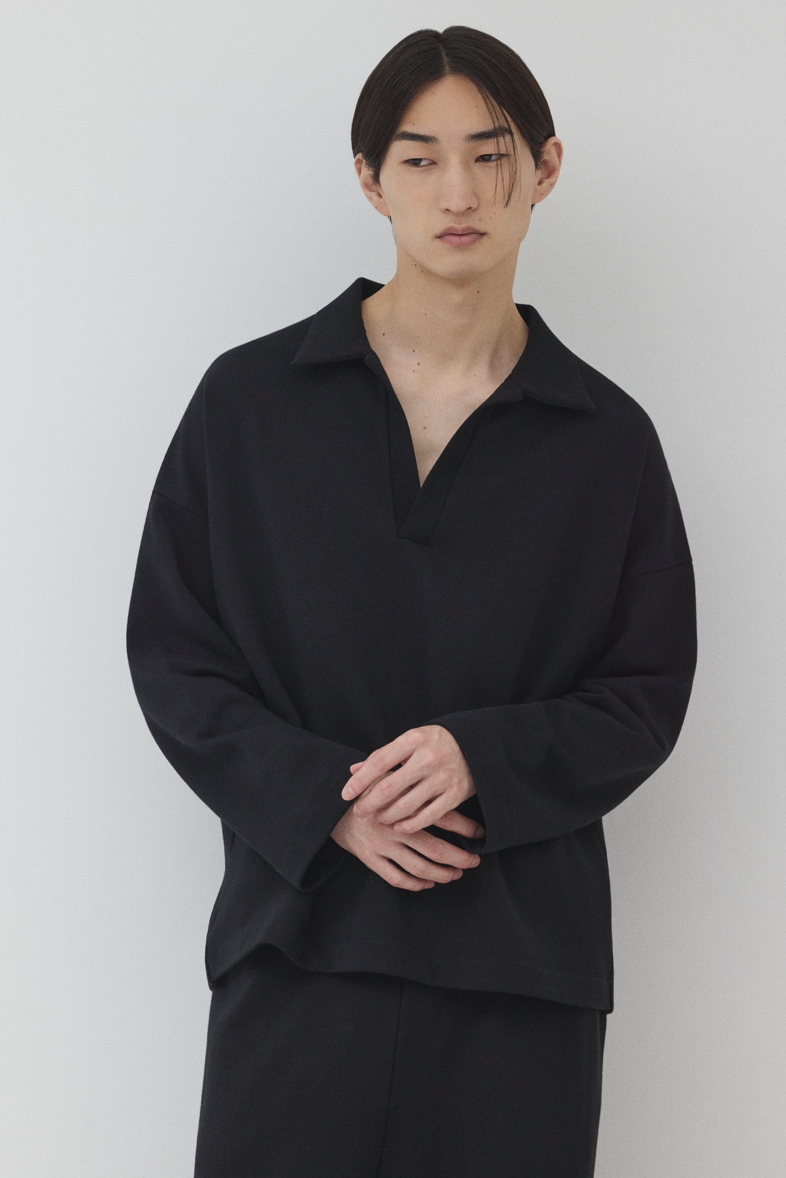 【BLACK】Pure Cotton スウェットセットアップ