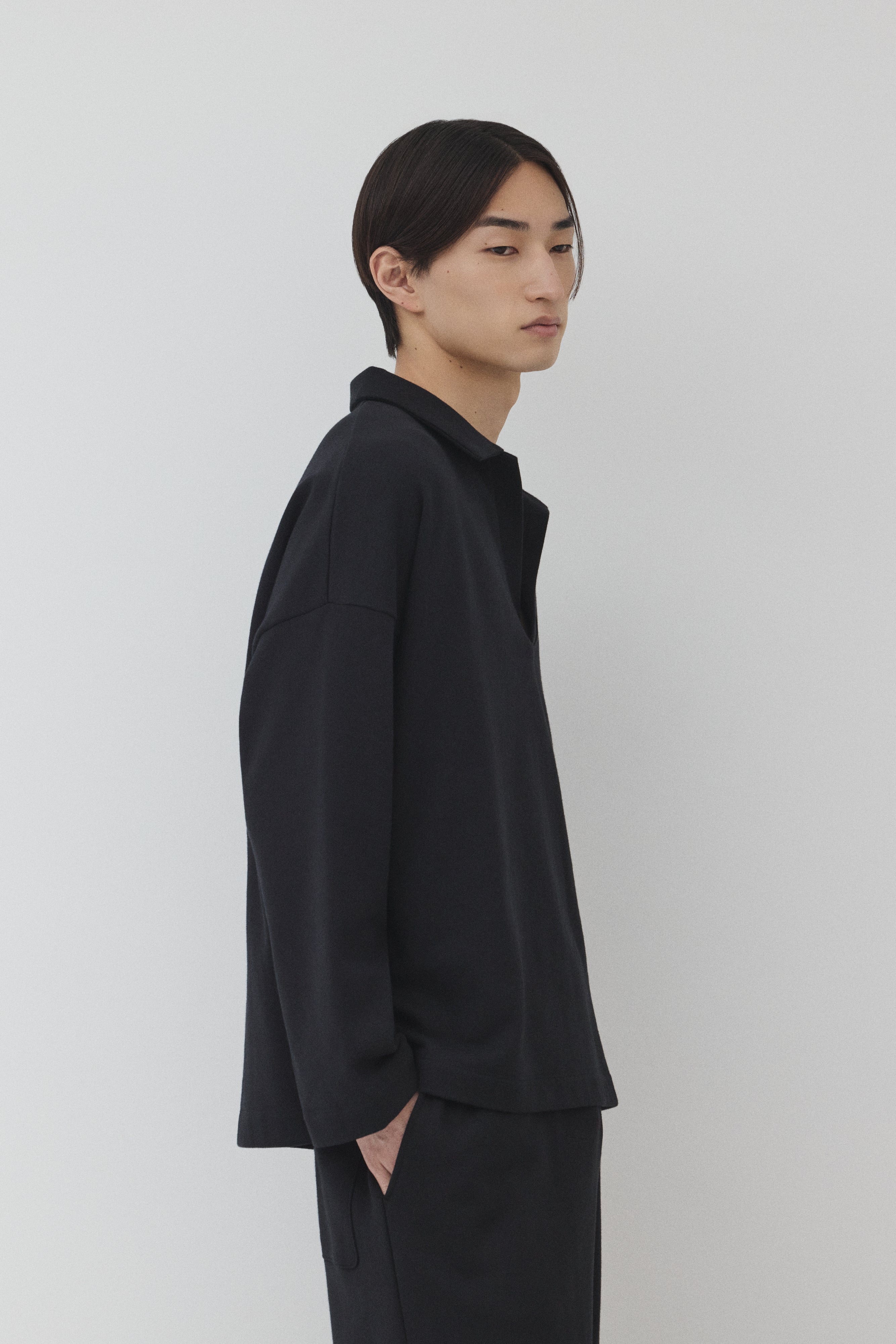 【BLACK】Pure Cotton スウェットセットアップ