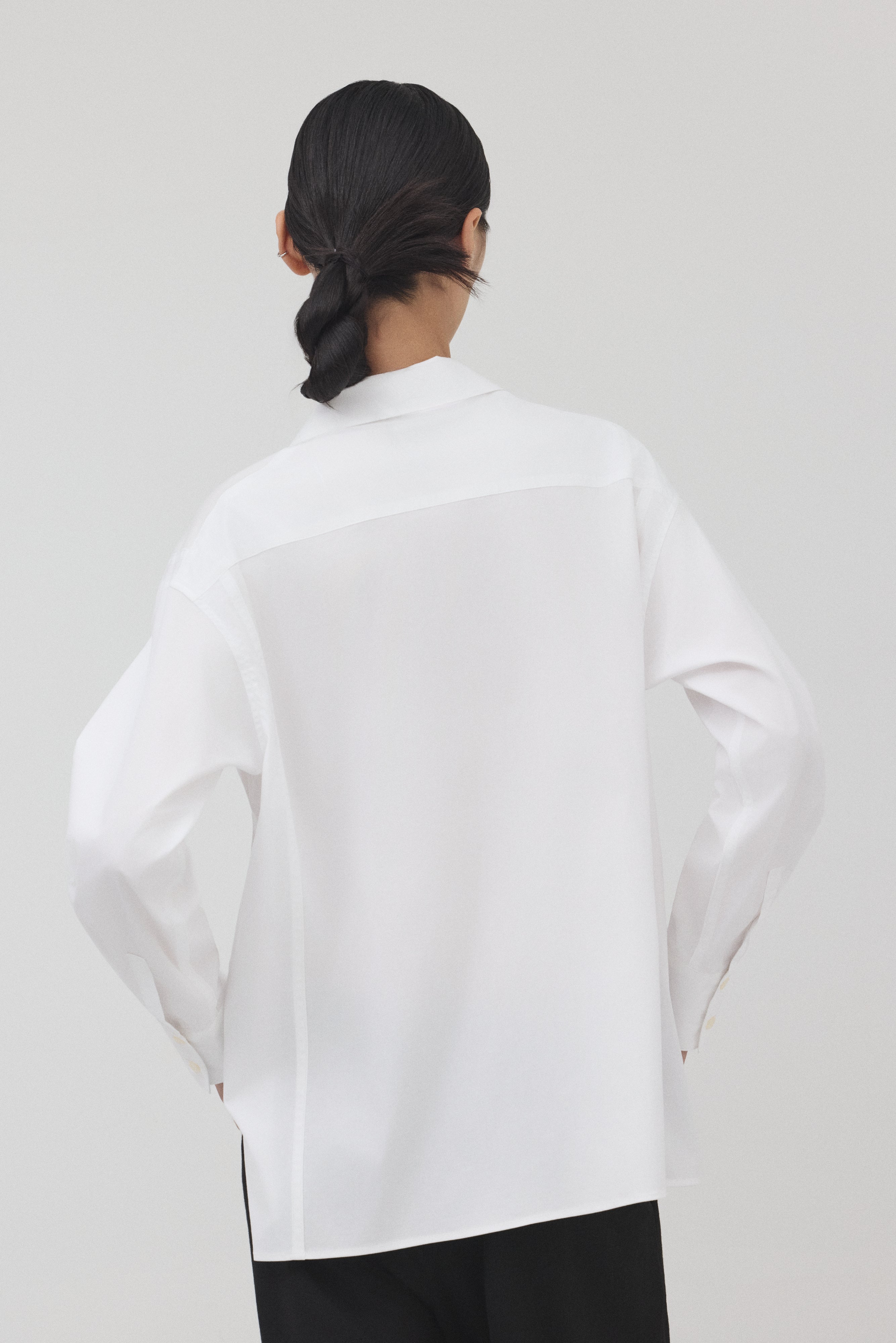 【WHITE】hANGER シャツ