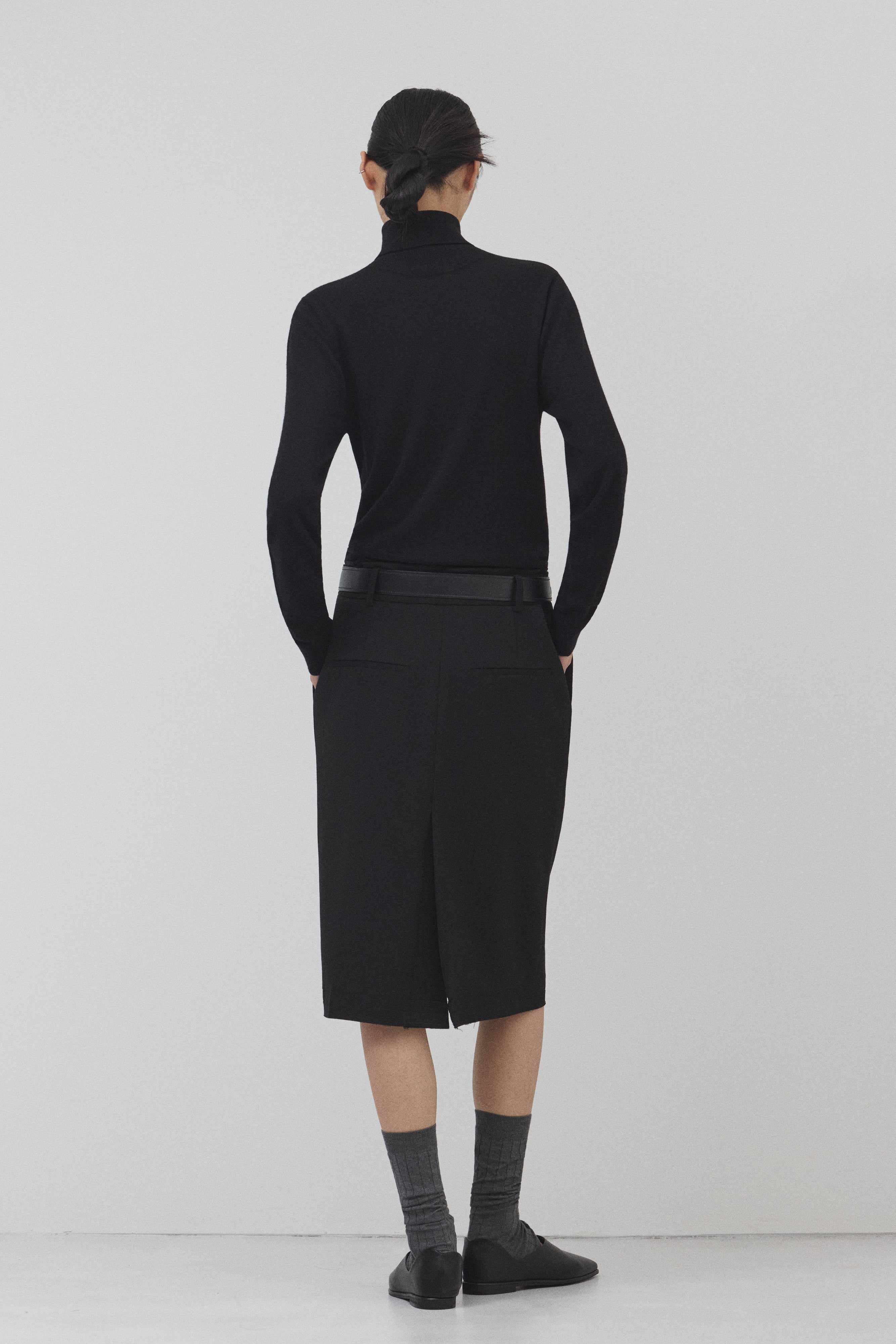 Pure Wool タートルネックニット