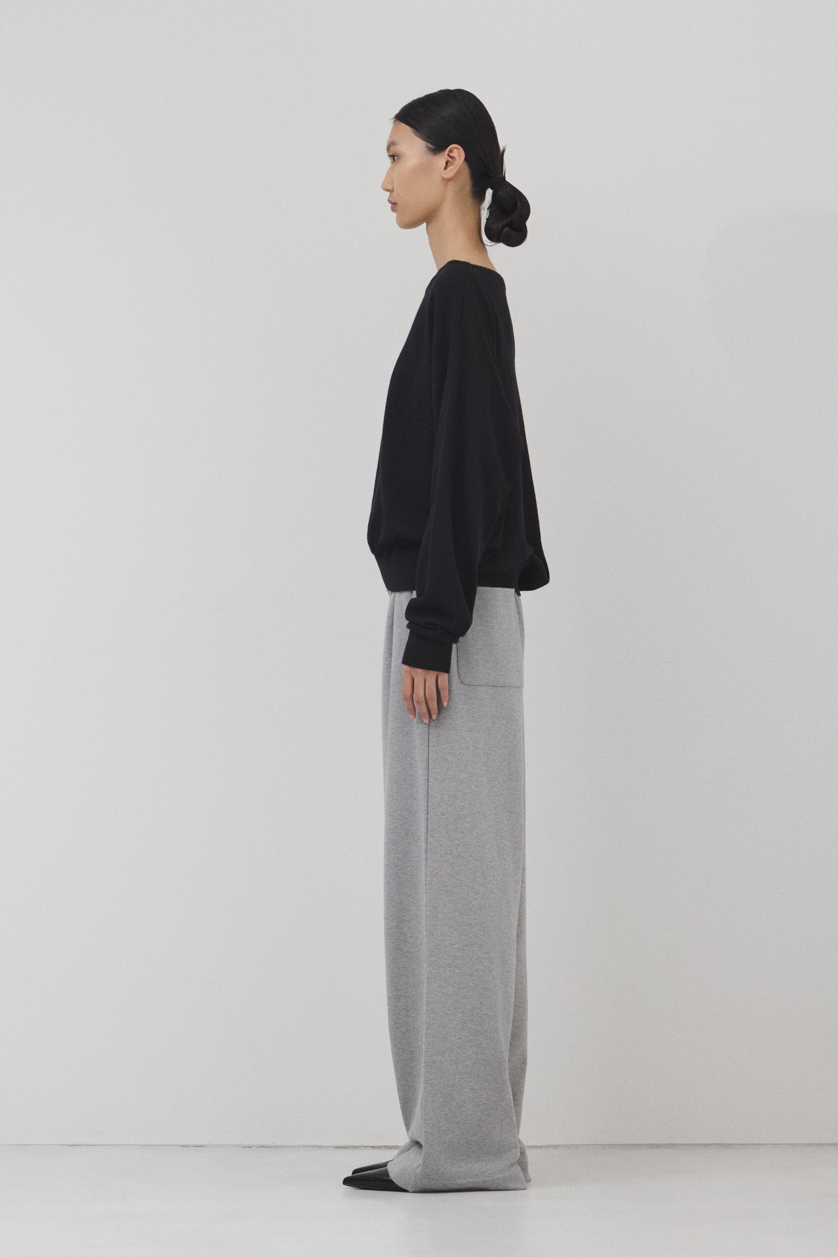 【GRAY】Pure Cotton スウェットセットアップ
