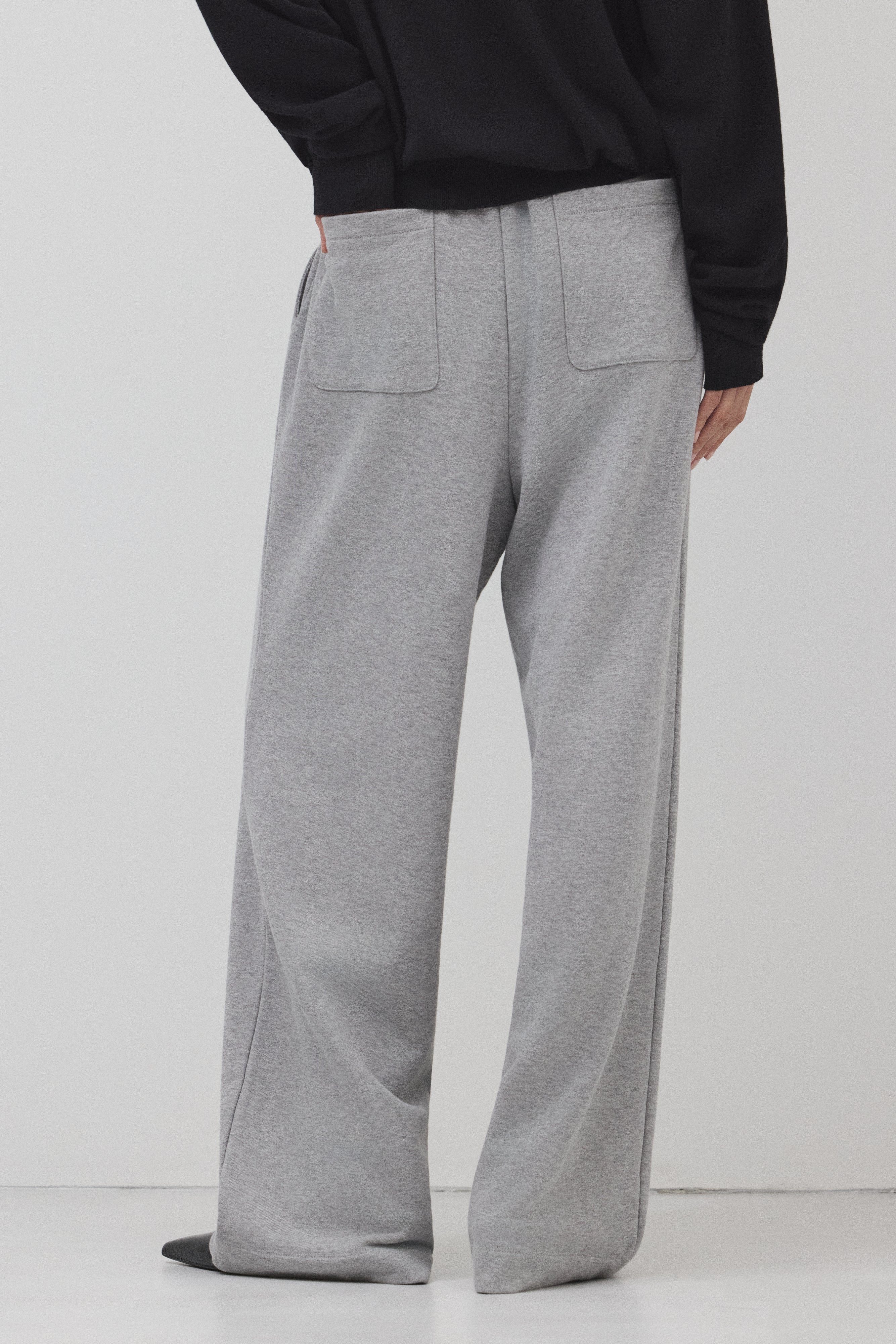 【GRAY】Pure Cotton スウェットセットアップ