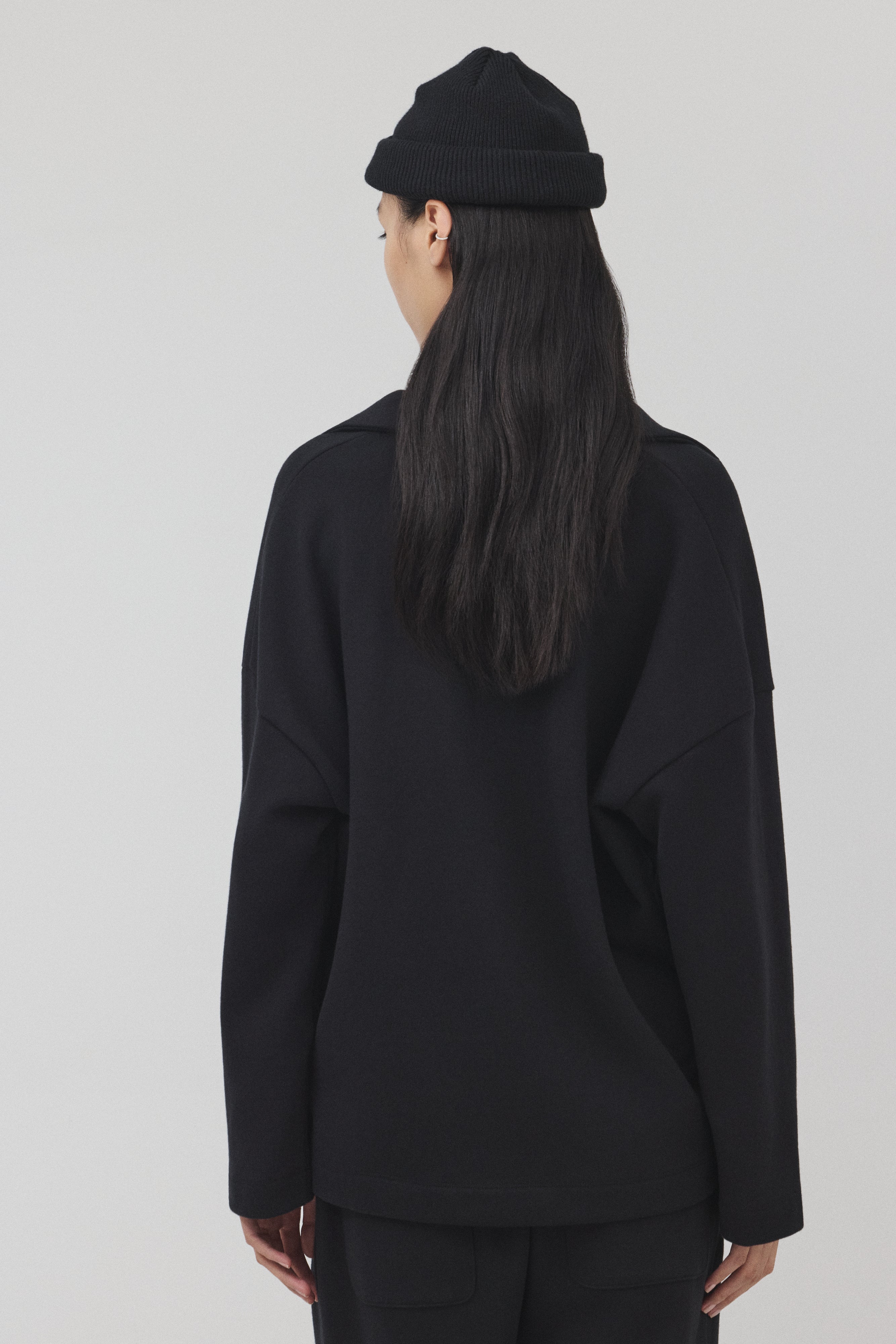 【BLACK】Pure Cotton スウェットセットアップ