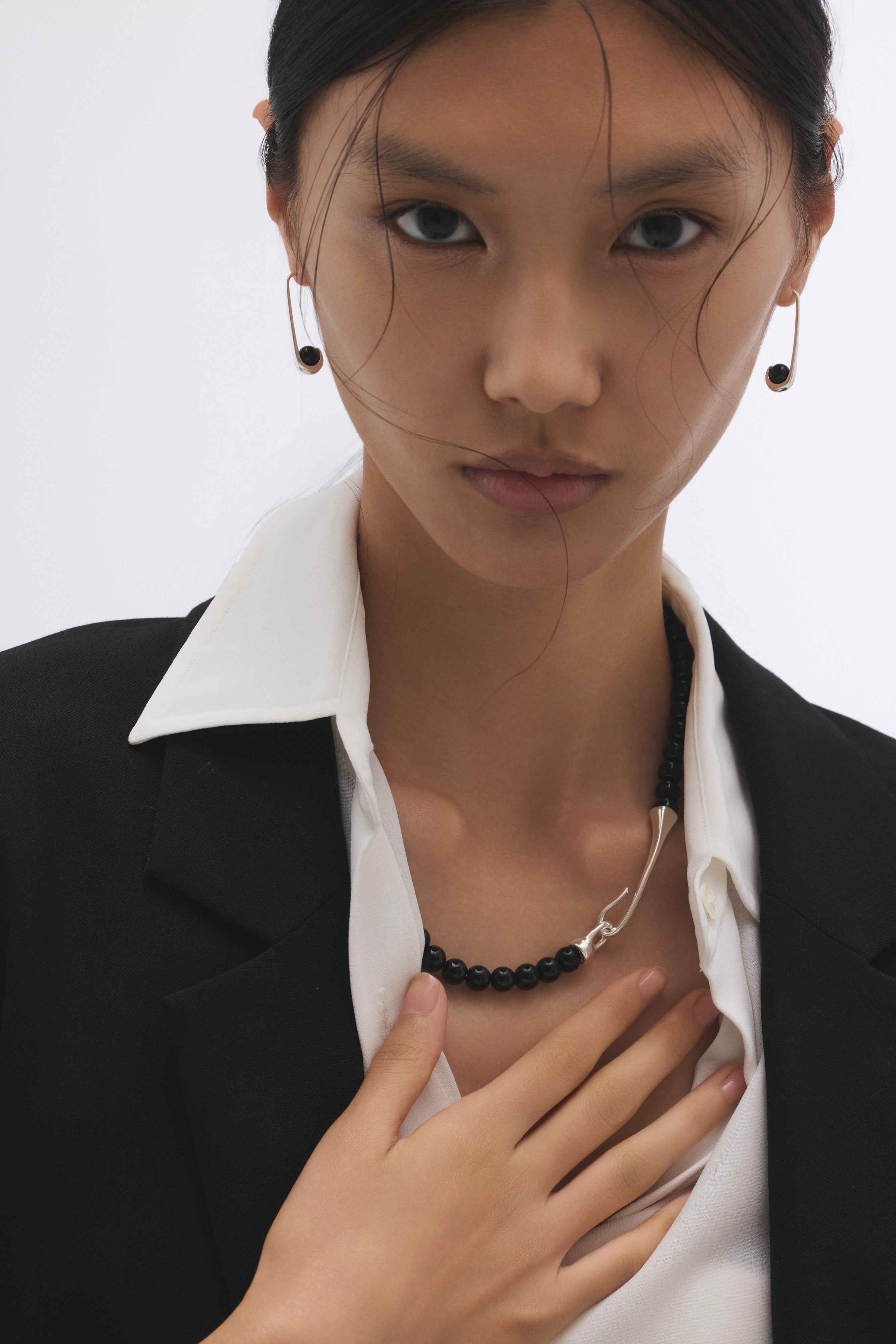 【ブラック】Hook Pierce