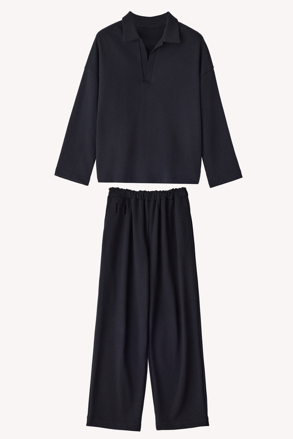 【BLACK】Pure Cotton スウェットセットアップ