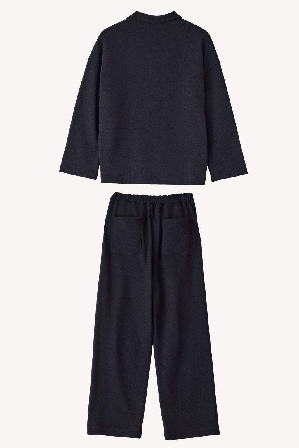 【BLACK】Pure Cotton スウェットセットアップ