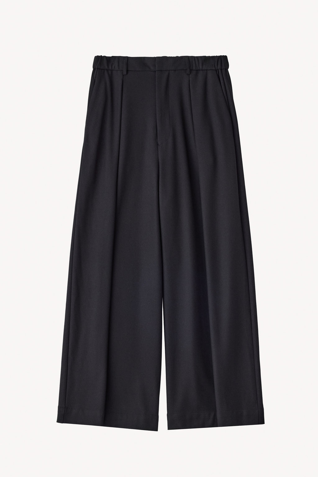 【BLACK】Wide Silhouette パンツ