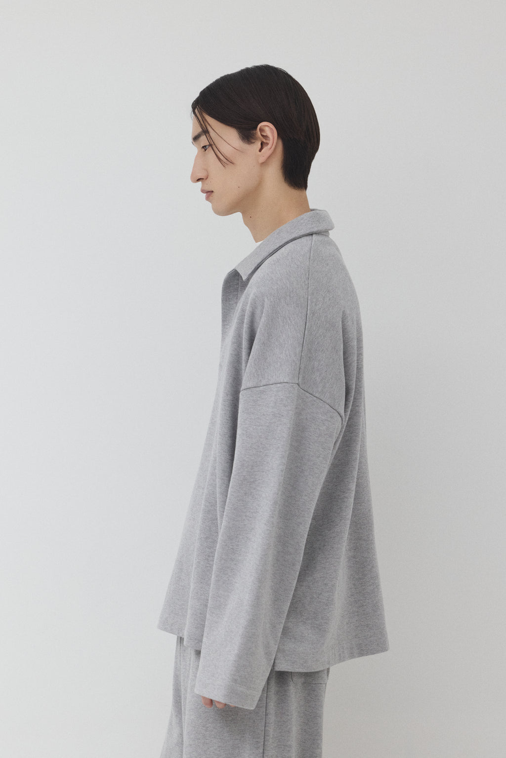 【GRAY】Pure Cotton スウェットセットアップ