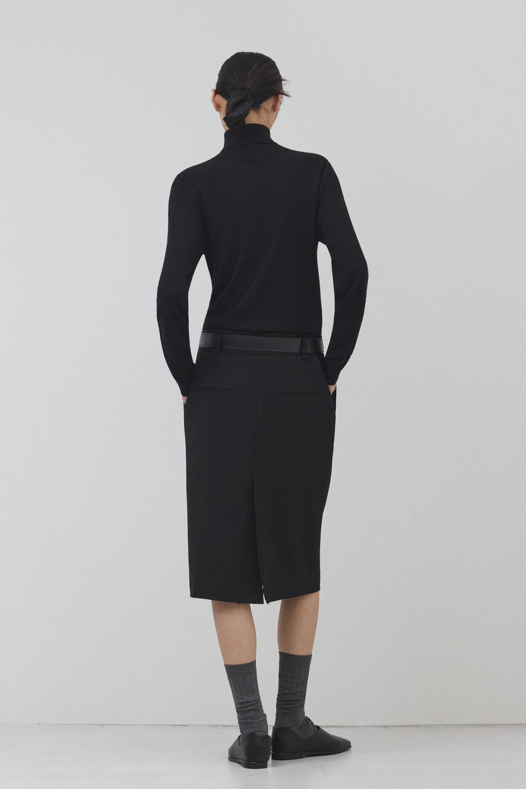 Pure Wool タートルネックニット