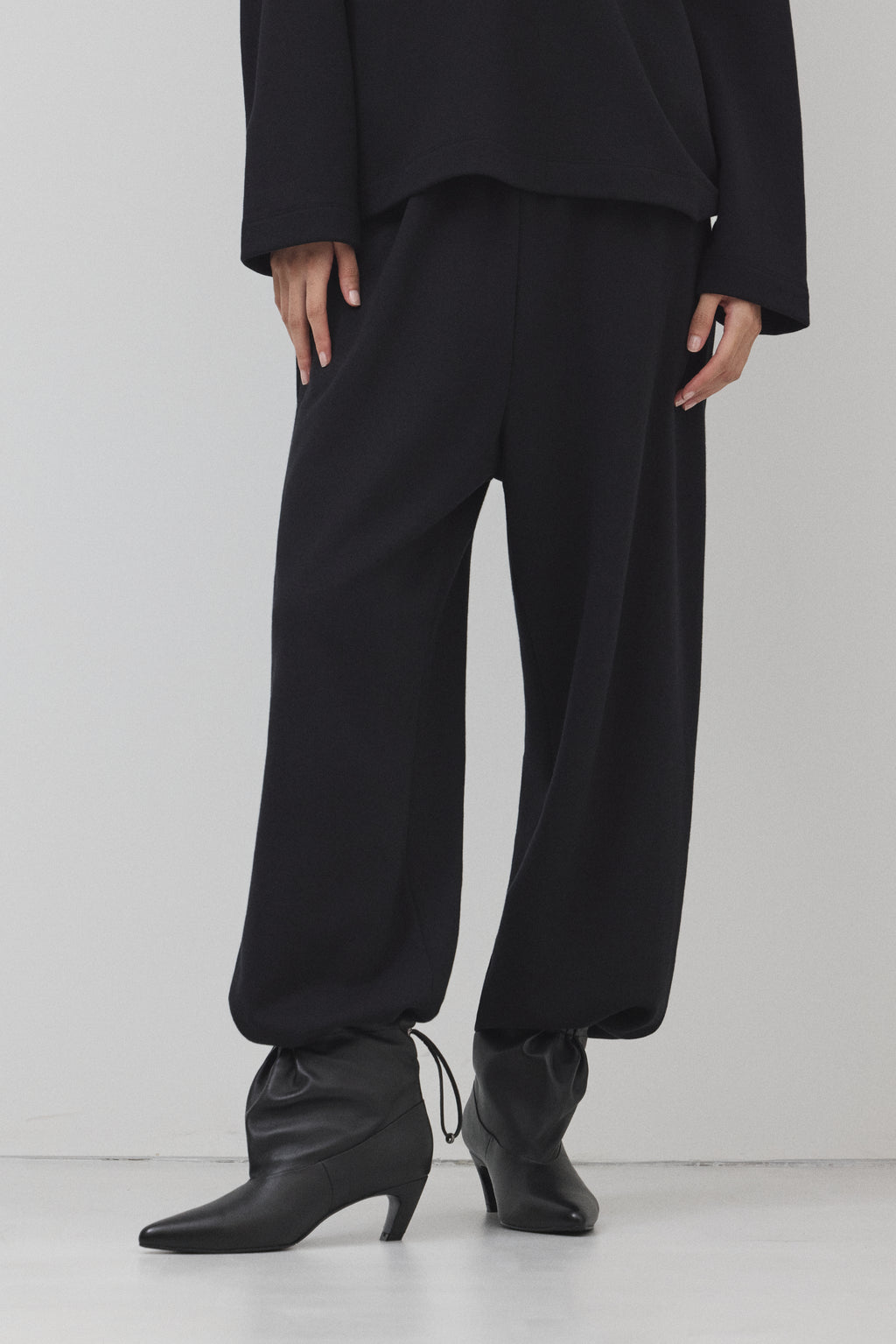 【BLACK】Pure Cotton スウェットセットアップ