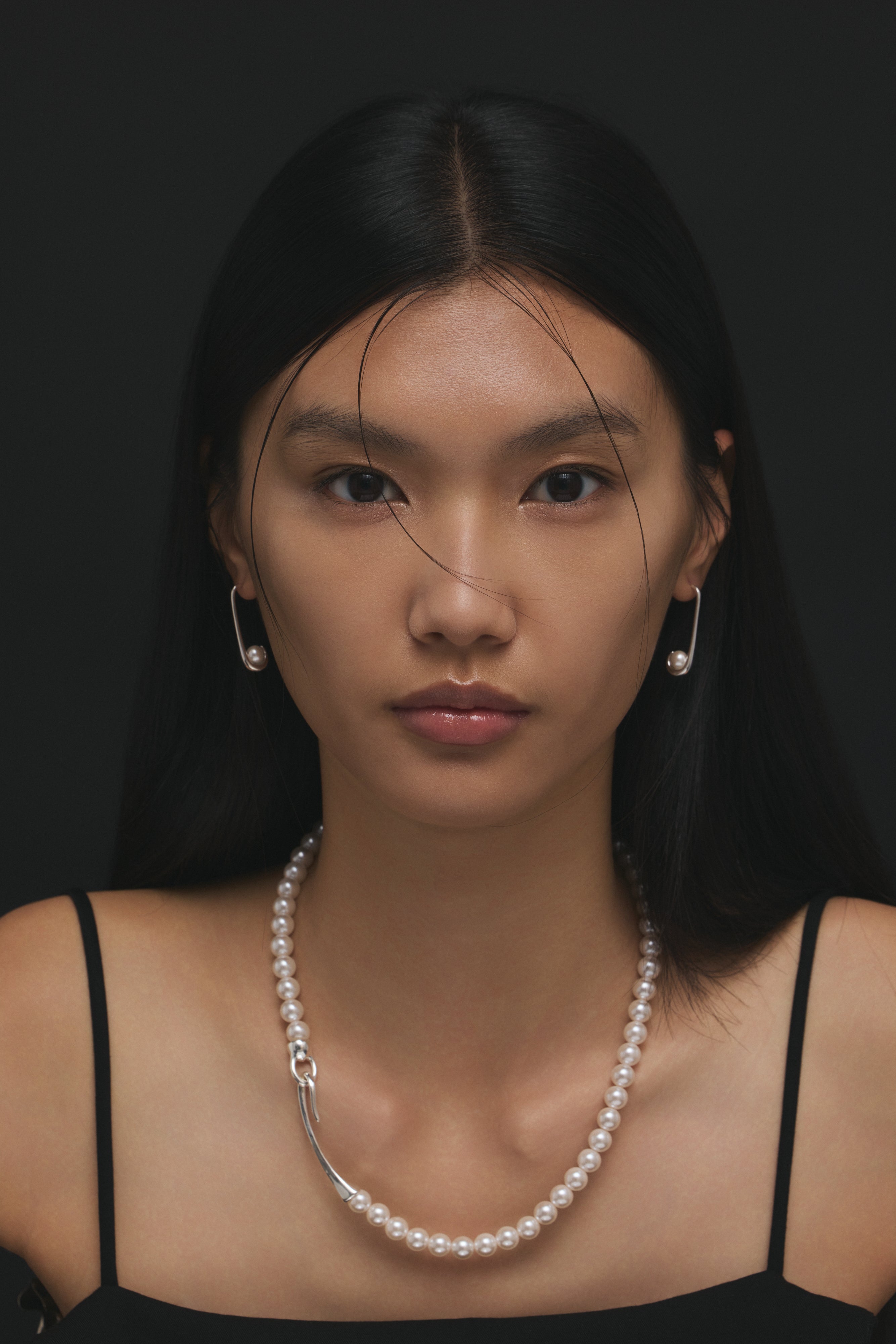 【ホワイト】Hook Pierce