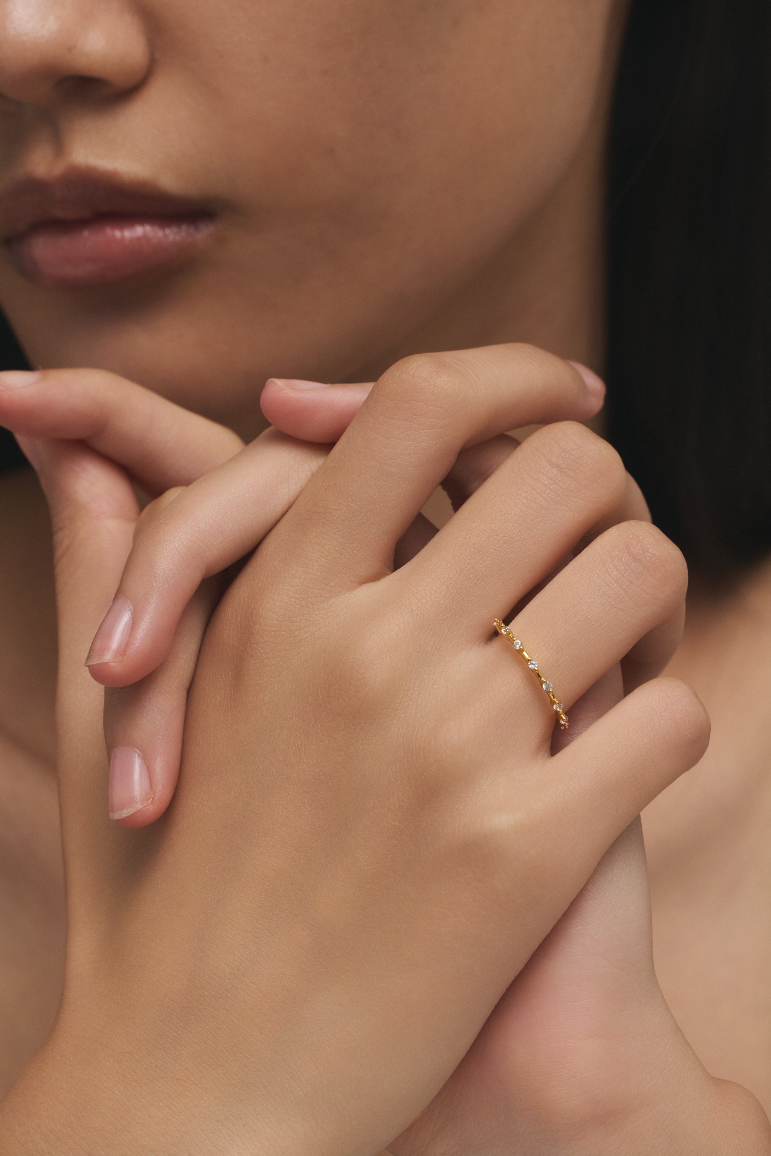 Dot Line Ring