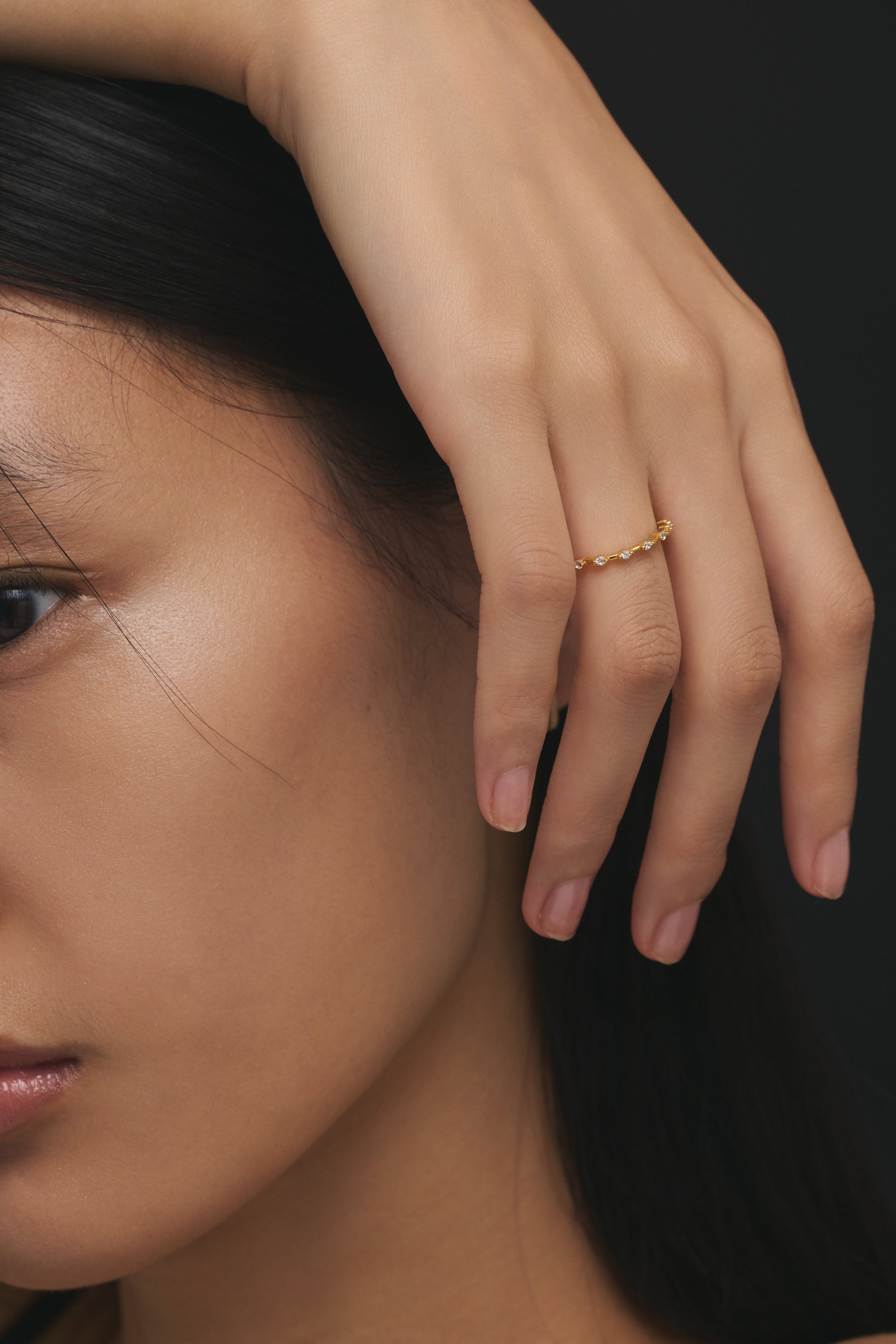 Dot Line Ring