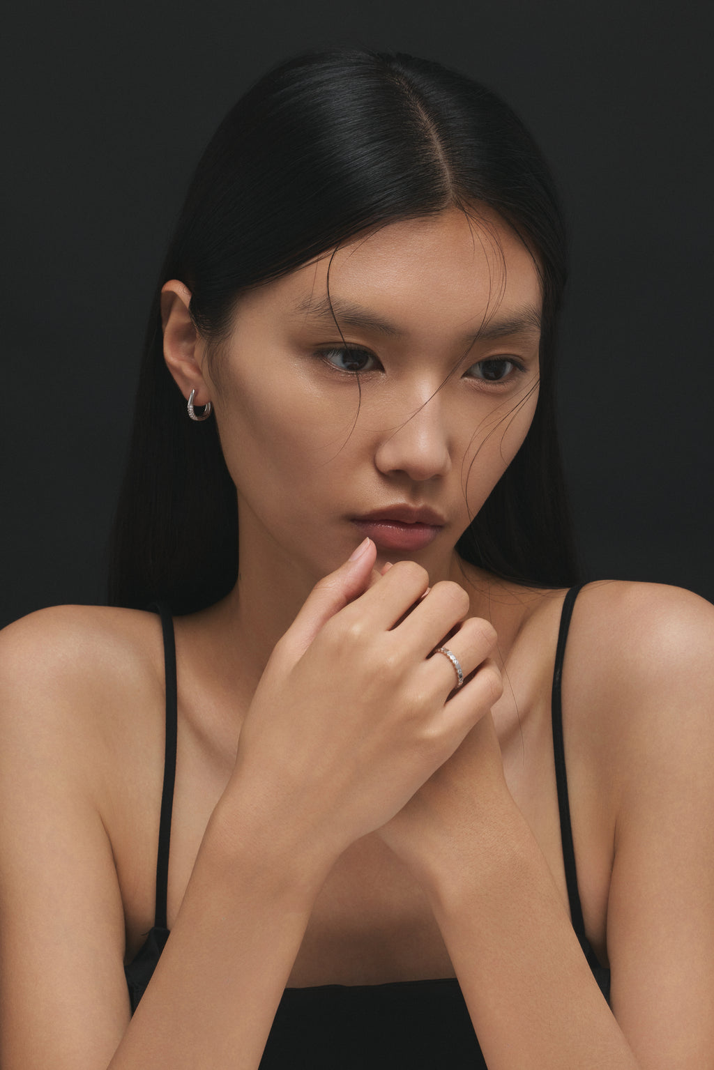 Half Glow Hoop Pierce